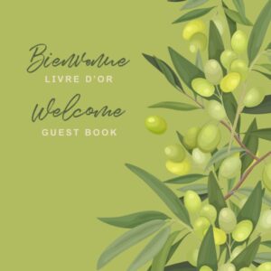 French English olives guest book