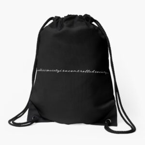 a cashless society is a controlled society rucksack