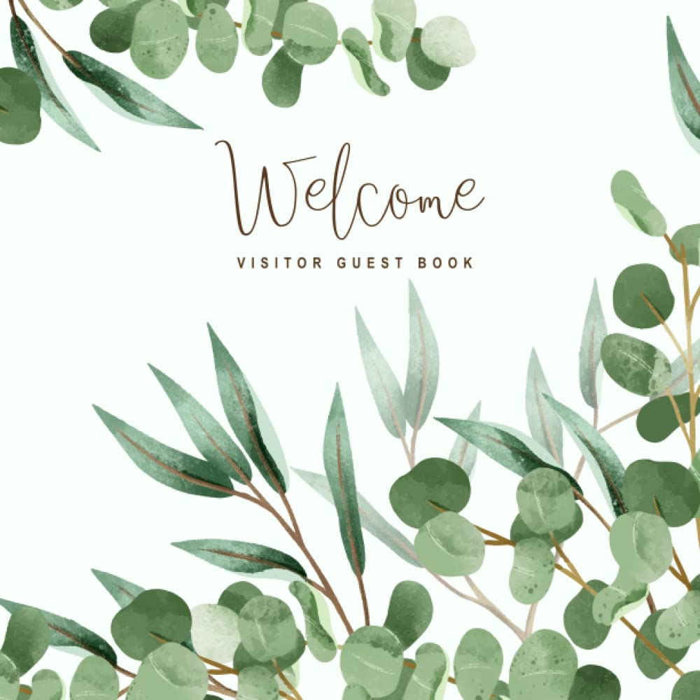 eucalyptus and olive branch visitors guest book