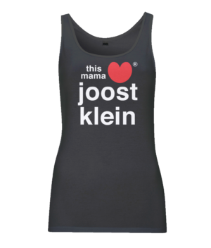 Women's tank top - white text